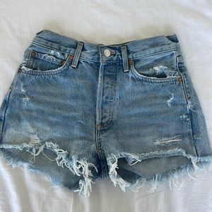Agolde Jean Shorts